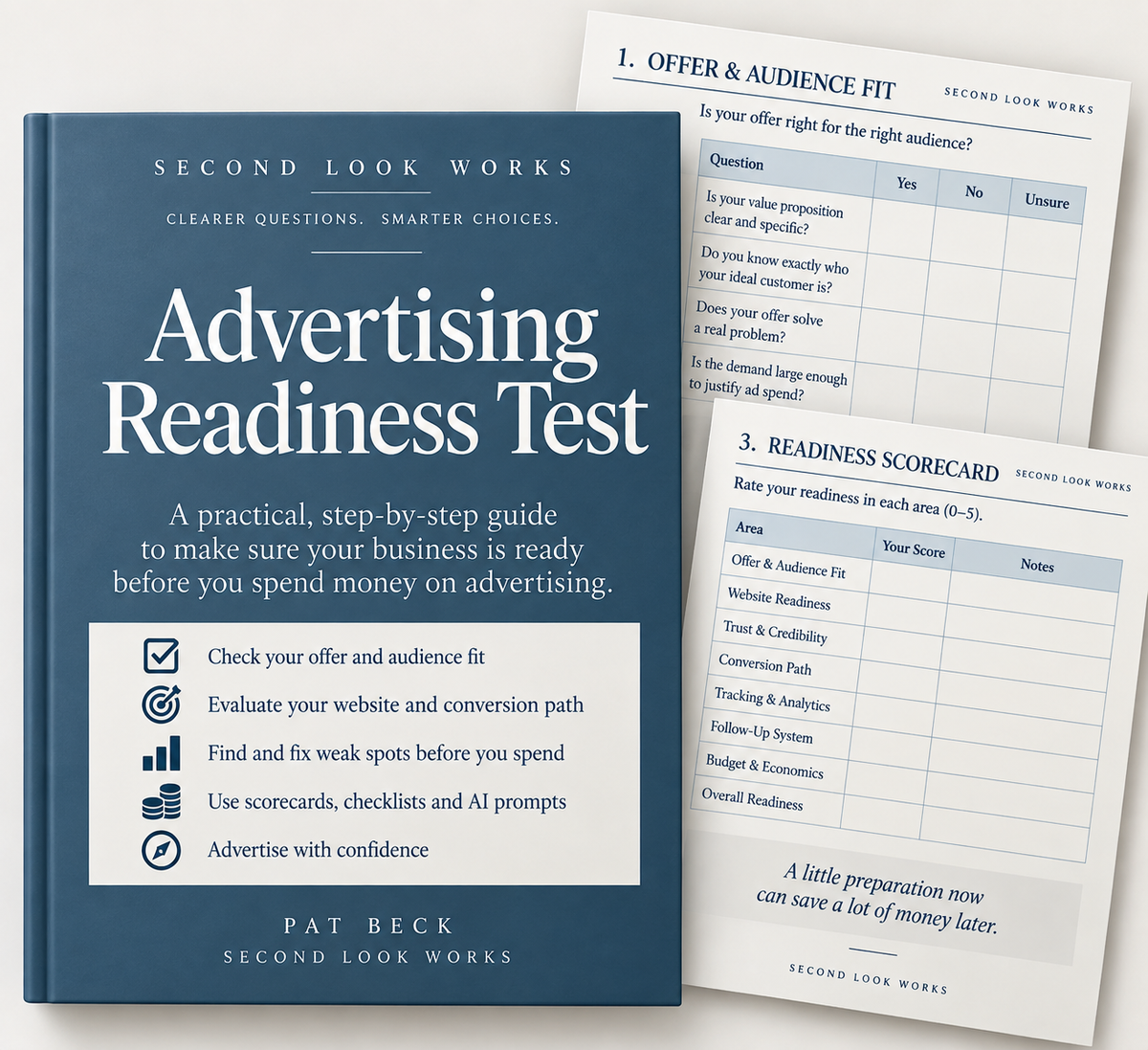 Advertising Readiness Test – 50-Point Scorecard Before You Run Ads (PDF Download)